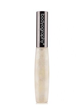 Bodyography Shine Lip Gloss Vitamin A and Aloe Clear w/ silver glitter -new